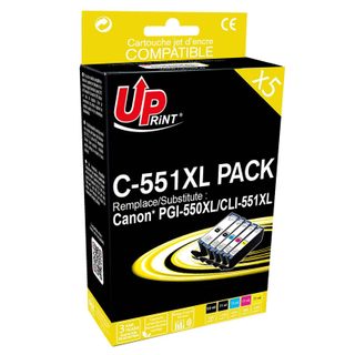 Pgi-550xl/cli-551xl Pack 5