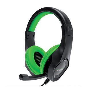 Casque Pro Gamer Amstrad Ams H888 Green 40mm Power