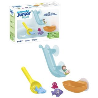 Junior 71689 Toboggan Aquatique Et Animaux Marins Comprend Un Personnage, Des Animaux Et Des Accessoires - Des 18 Mois