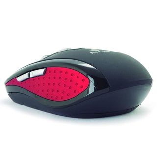 Ratón Mini Inalámbrico Ngs Flea Advanced/ Hasta 1600 Dpi/ Rojo
