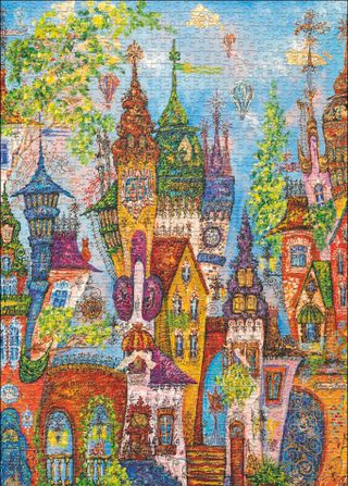 Heye Puzzle Red Arches 1000 Pièces - Puzzle Cartoon Adulte