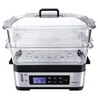 Cuiseur Vapeur Steba Dg 2 Inox Noir 1200 W