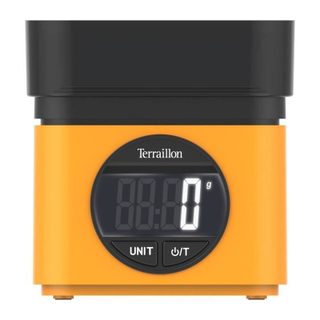 Balance De Cuisine Électronique - Terraillon - Ba 22 Mythic 70s Jaune - Capacité 5kg - Bol Intégré 0.7l
