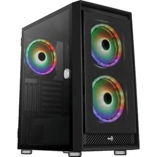 Boîtier Pc - Aerocool - Graphite G V3 - Boitier Sans Alim. - Moyen Tour - Format Atx