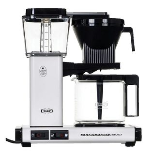 Cafetière Filtre Aster Moccamkbg Select Système Chauffage Rapide Off-white 1,25 L