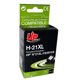 Cartouche Encre Uprint Compatible Hp 21xlbknoir