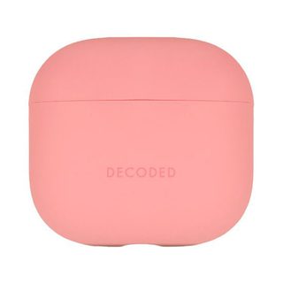 Coque Pour Airpods 4 En Silicone Antichocs Avec Indicateur Led Rose Decoded