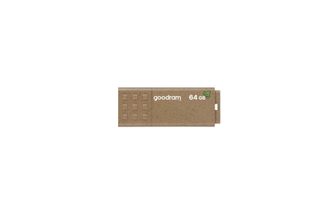 Goodram Ume3 Eco Friendly Lecteur Usb Flash 64 Go Usb Type-a 3.2 Gen 1 (3.1 Gen 1) Marron