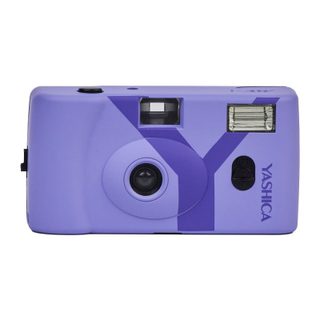 Appareil Photo Argentique Yashica Mf 1 Snapshot Art Camera Y Edition Lavande Avec Un Film 400 24