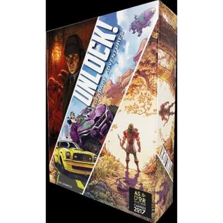 Unlock! Legendary Adventures - Asmodee - Jeu De Société -jeu Coopératif - Escape Game