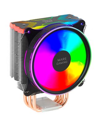 Dissipateur Thermique Pour Processeur Mars Gaming Mcpu-xu6 - Double Tour - Ventilateurs Hybrides Ult