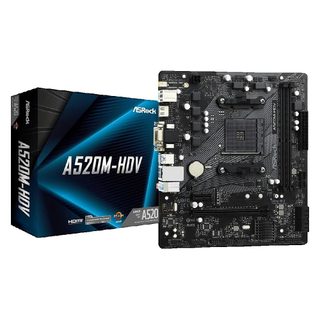 Carte Mère Asrock A520m-hdv Micro Atx Chipset Amd A520