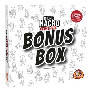 Micromacro: Crime City - Bonus Box, Jeu De Société White Goblin Games.