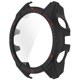 Étui De Protection Pour Montre Garmin Fenix 8 Black+red 51mm