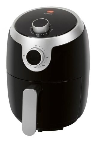 Bomann Fr 6050 H Cb Friteuse Unique 1,8 L Autonome 1000 W Friteuse D’air Chaud Noir, Argent