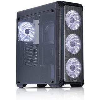 Zalman Boitier Pc I3 - Moyen Tour - Noir - Verre Trempé - Format Atx (i3bk)