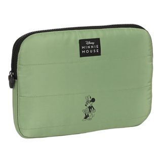 Housse D'ordinateur Portable Minnie Mouse Mint Shadow Vert Militaire (31 X 23 X 2 Cm)