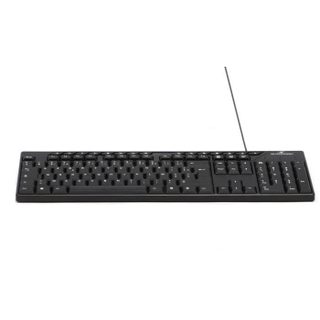 Clavier Media Office Filaire Azerty Compatible Windows Noir