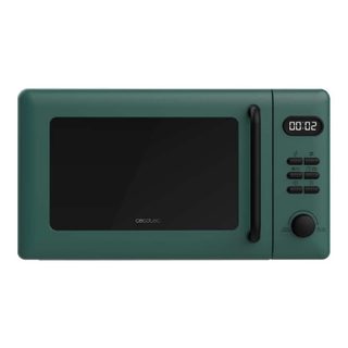 Cecotec Micro-ondes Digital Avec Grill De 20l Proclean 5110 Green. 700w En 6 Niveaux Et Grill De 800w, Mode Décongélatio