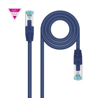 Cable Reseau Nanocable Cat.7 Lszh Sftp Pimf Awg26 2 M - Bleu