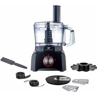 Robot Cuisine Multifonction Continental Edison Cerm600b 600 W Bol 1,2 L Noir Avec Pulse