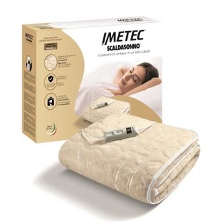 Surmatelas Chauffant - Chauffe-lit Pour Lit Double 150 X 80 Cm - 2 Commandes Avec 2 Températures - Lavable