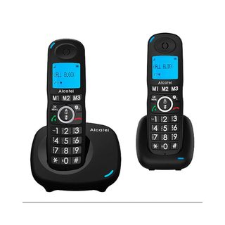 Téléphone Sans Fil Dect Alcatel Xl535 Duo Noir