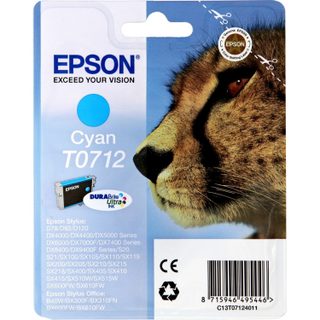 Cartouche Guepard T0712 cyan EPSON