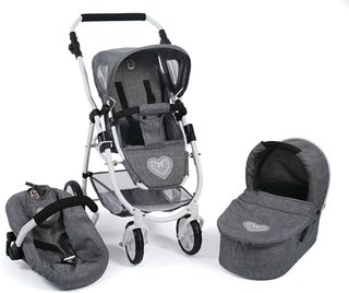 Poussette Bayer_chic Emotion 3in1 67x43x77 Cm Gris