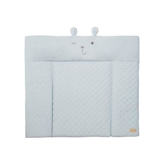 Tapis À Langer Matelassé Roba Style Textile Bleu Clair 85x75 Cm Roba