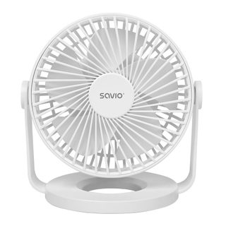 Savio Ad-01 White Ventilateur Blanc