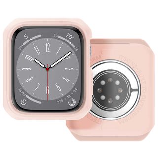 Coque Pour Apple Watch 7/8/9 38-40-41 Mm Renforcée Spectrum R Solid Rose Itskins