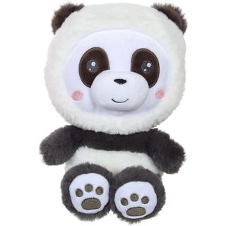 Peluche Panda Hoody Pets - - 24 Cm