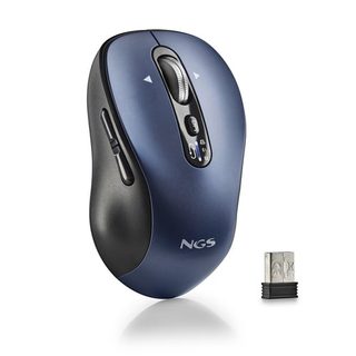 Ngs Infinity Rb Souris Bureau Ambidextre Rf Sans Fil + Bluetooth Optique 3200 Dpi