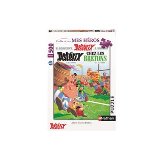 Puzzle Nathan Asterix Chez Les Bretons 500 Pièces