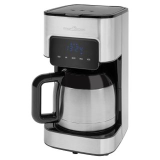 Machine À Café Filtre Proficook Comptoir Silver, Black Coffee Pod 10 Tasses