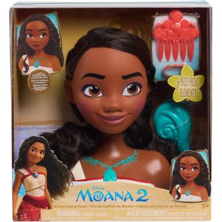 Tete A Coiffer Disney : Vaiana 2 - 7 Pieces - Poupee
