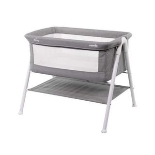 Nania Couffin bebe HILLARY gris avec matelas 3 cm et pieds antiderapants
