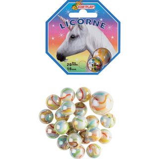 20 Billes+1 Calot Licorne Kim Play Cou500840