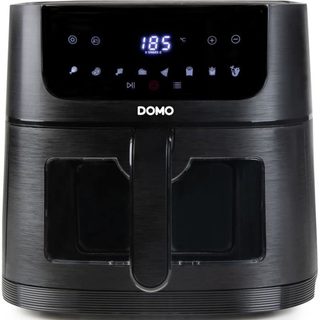 Friteuse Sans Huile Domo Do540fr 6l Noire 1500w Écran Tactile 8 Programmes