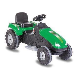 Tracteur Jamara Big Wheel 12v 93x53,9x49,5 Cm Vert Plastique