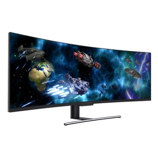 Lc-power Lc-m49-dfhd-144-c-q Led Display 124,5 Cm (49") 3840 X 1080 Pixels Full Hd Ultra Large Qled Noir