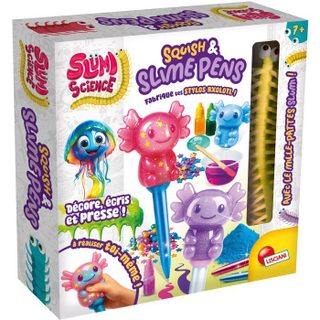 Slumi Science Squish & Slime Pens - Kit Créatif - Personnalisation & Effet Ultra Doux - Des 7 Ans