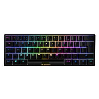 Sharkoon Sgk50 S4 Clavier Jouer Usb Qwerty Portuguais Noir
