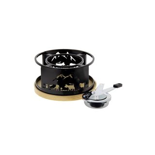 Table Et Cook Réchaud à fondue vache noir Tableandcook 3008209F