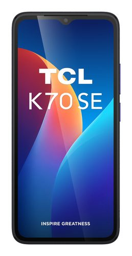 Tcl K70 Se 16,7 Cm (6.56") Double Sim Android 16.0 4g Usb Type-c 4 Go 64 Go 3000 Mah Noir, Indigo