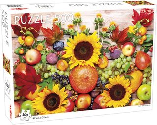 Tactic Puzzle 500 Pcs Fruit And Flowers