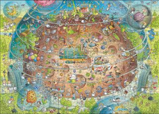 Heye Puzzle Puz.cosmic Habit.1000
