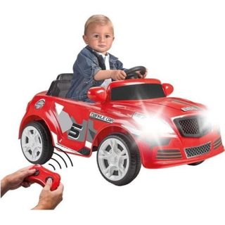 Voiture Électrique 12v Twinkle Car R/c - Rouge - Feber