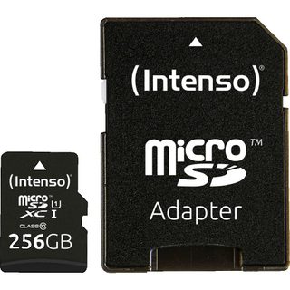Carte Mémoire Intenso Premium 256 Go Microsdxc